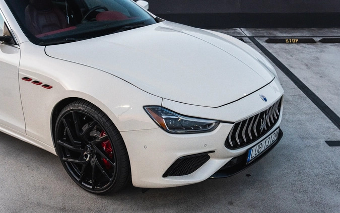 Maserati Ghibli cena 178000 przebieg: 63000, rok produkcji 2018 z Lublin małe 232